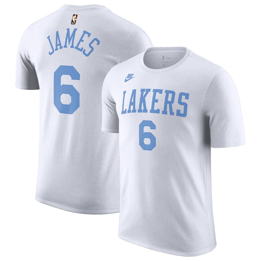 

Футболка с коротким рукавом Nike Los Angeles Lakers, белый