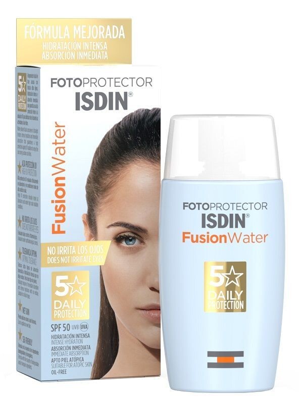 

Isdin Fotoprotector Fusion Water SPF50+защитный крем с фильтром, 50 ml