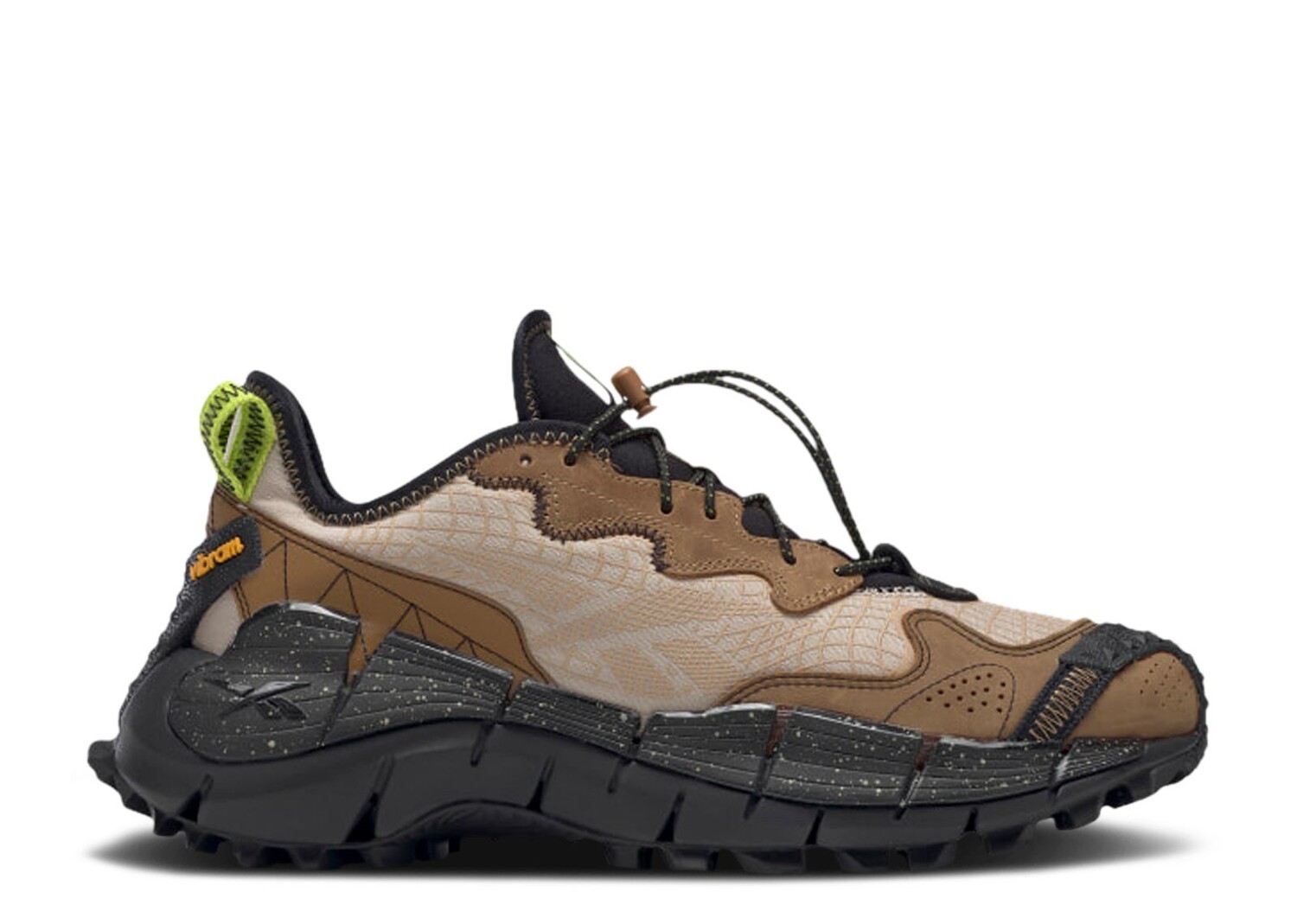 

Кроссовки Reebok Zig Kinetica 2 Edge 'Modern Beige', коричневый