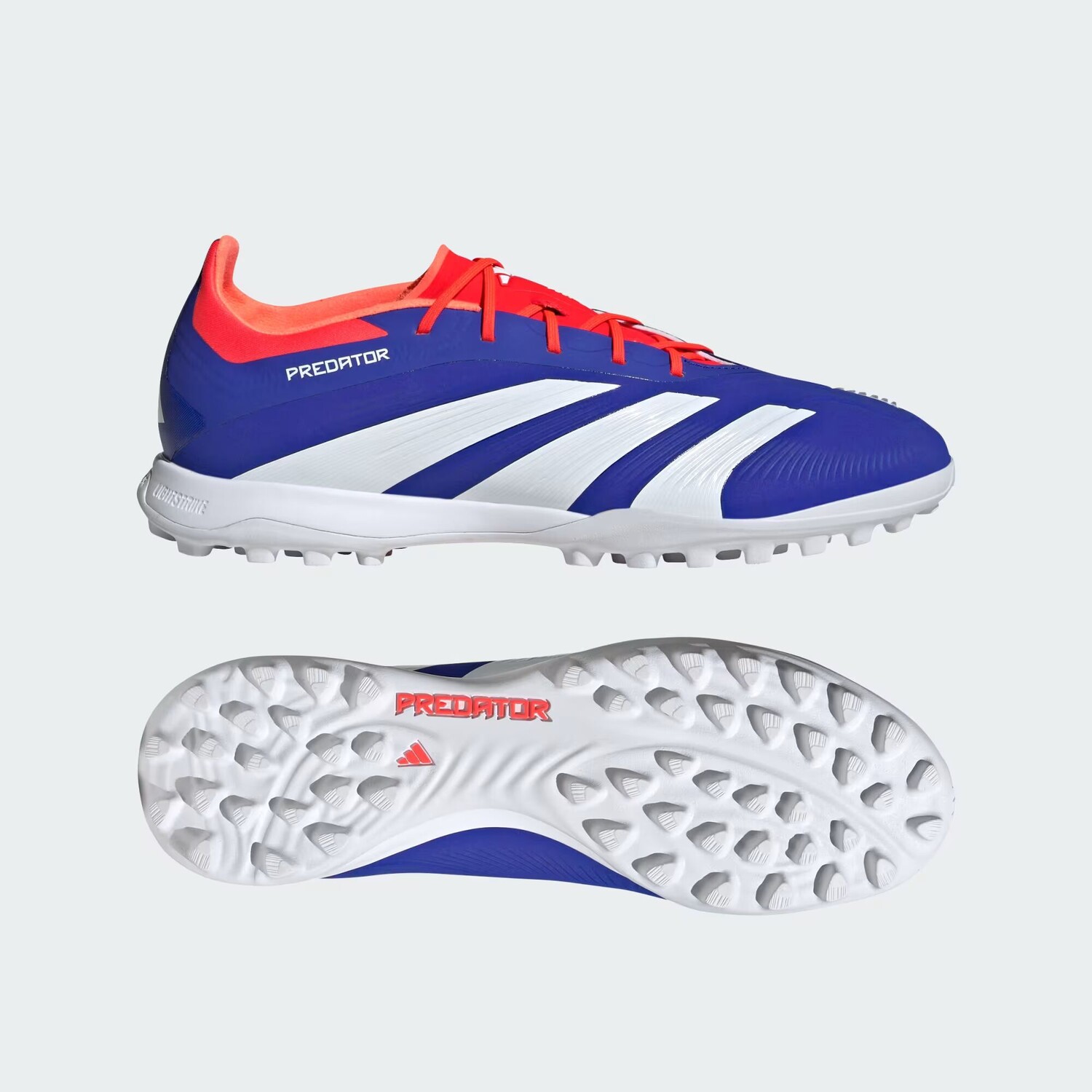 

Футбольные бутсы Predator Elite Turf Adidas, цвет Lucid Blue/Cloud White/Solar Red
