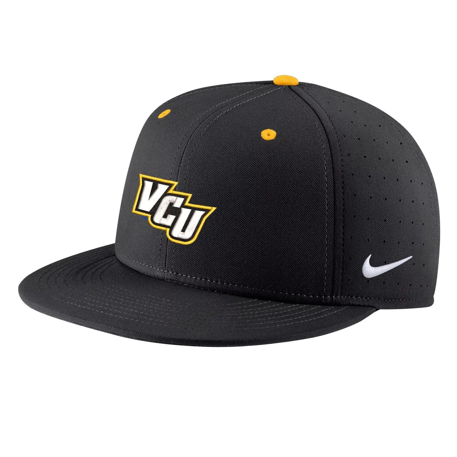 

Мужская черная приталенная кепка Nike VCU Rams True AeroBill Performance