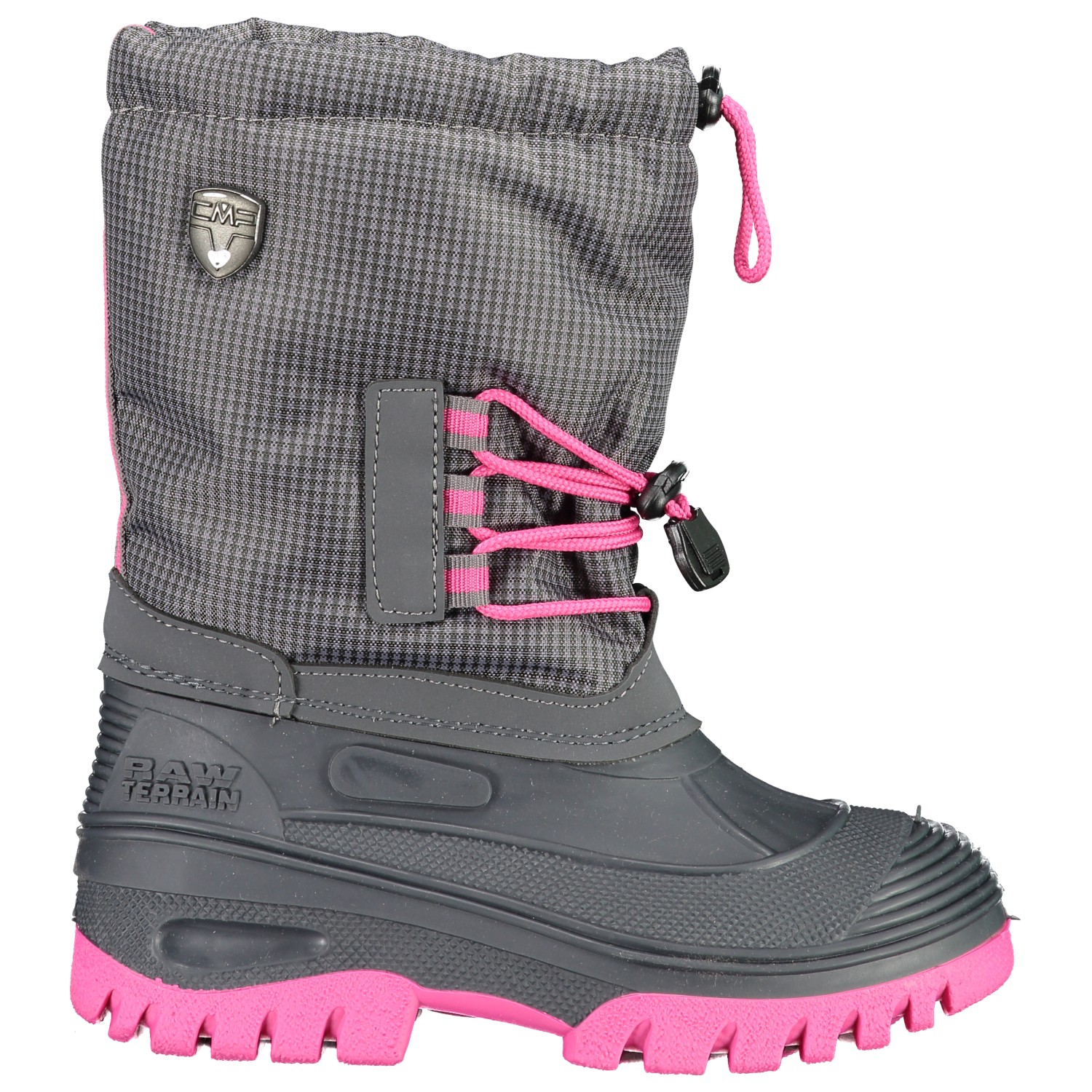 Зимние ботинки Cmp Kid's Ahto Waterproof Snow Boots, цвет Asphalt children snow boots girl