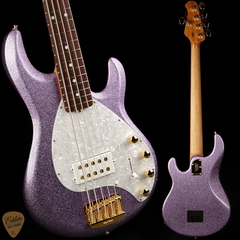 Басс гитара Ernie Ball Music Man StingRay 5 Special H - Amethyst Sparkle