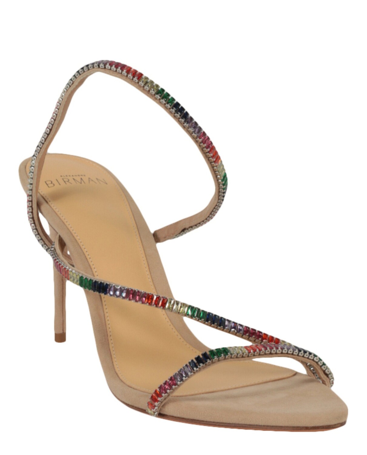 

Сандалии Polly на высоком каблуке Alexandre Birman, цвет Natural