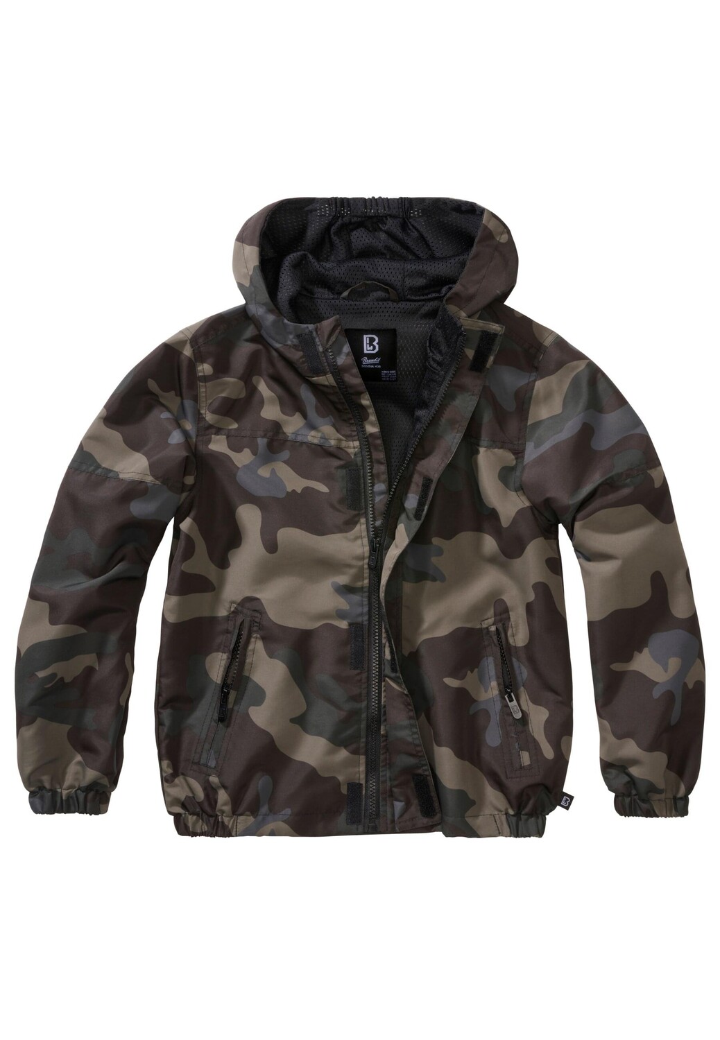 

Куртка Brandit Windbreaker, цвет darkcamo