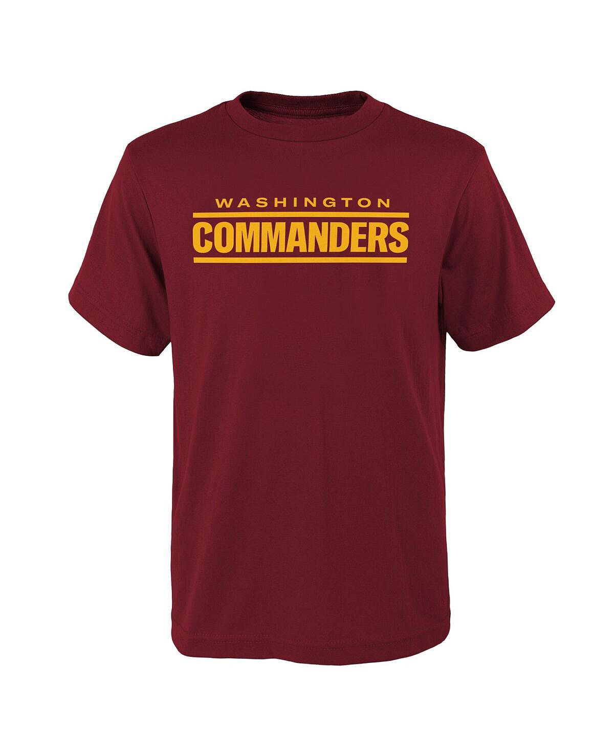 цена Бордовая футболка с логотипом команды Big Boys Washington Commanders Outerstuff