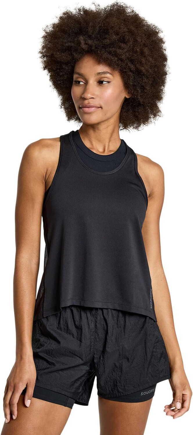 

Майка Elevate Tank Top Saucony, черный
