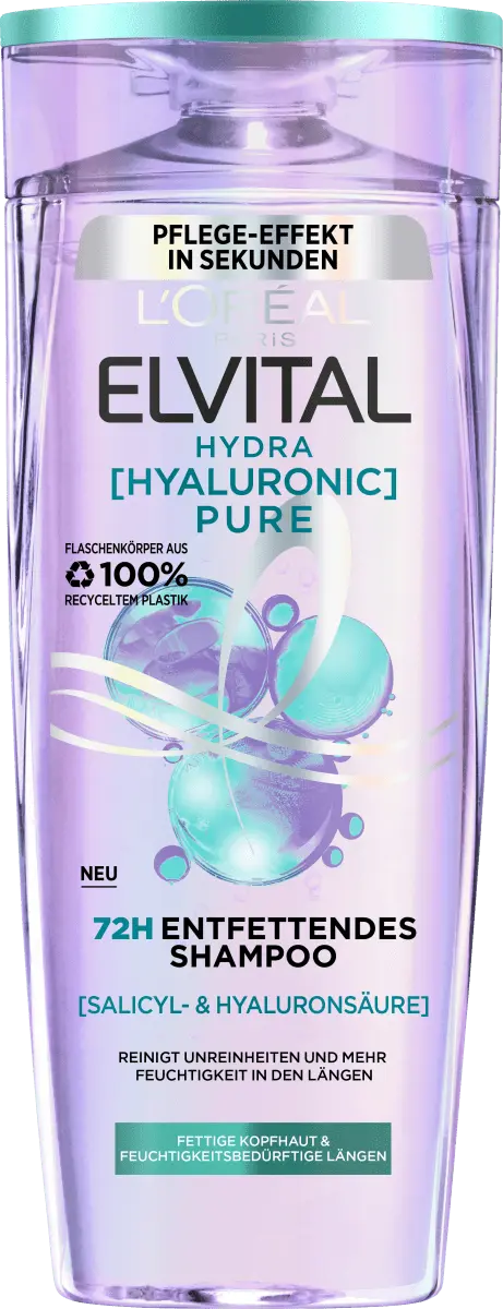 Шампунь Hydra [Гиалуроновый] Pure 250мл L'Oreal