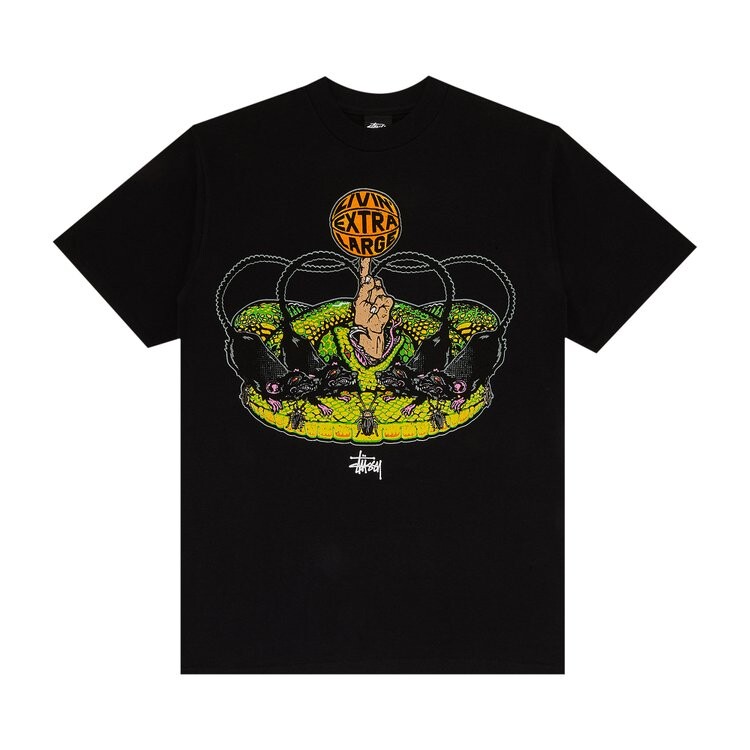 

Футболка Stussy Gear Ward King 'Black', черный