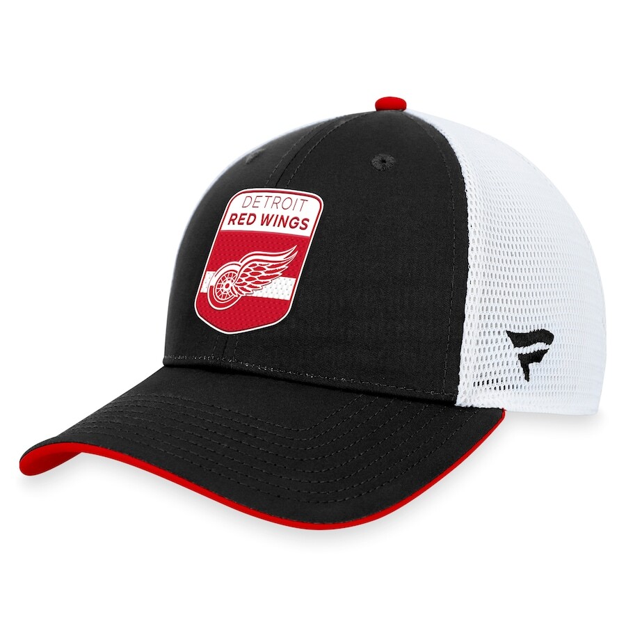 

Бейсболка Fanatics Branded Detroit Red Wings, черный