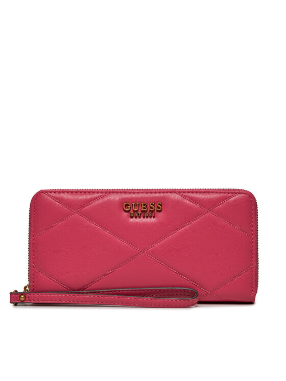 

Большой женский кошелек Guess, розовый
