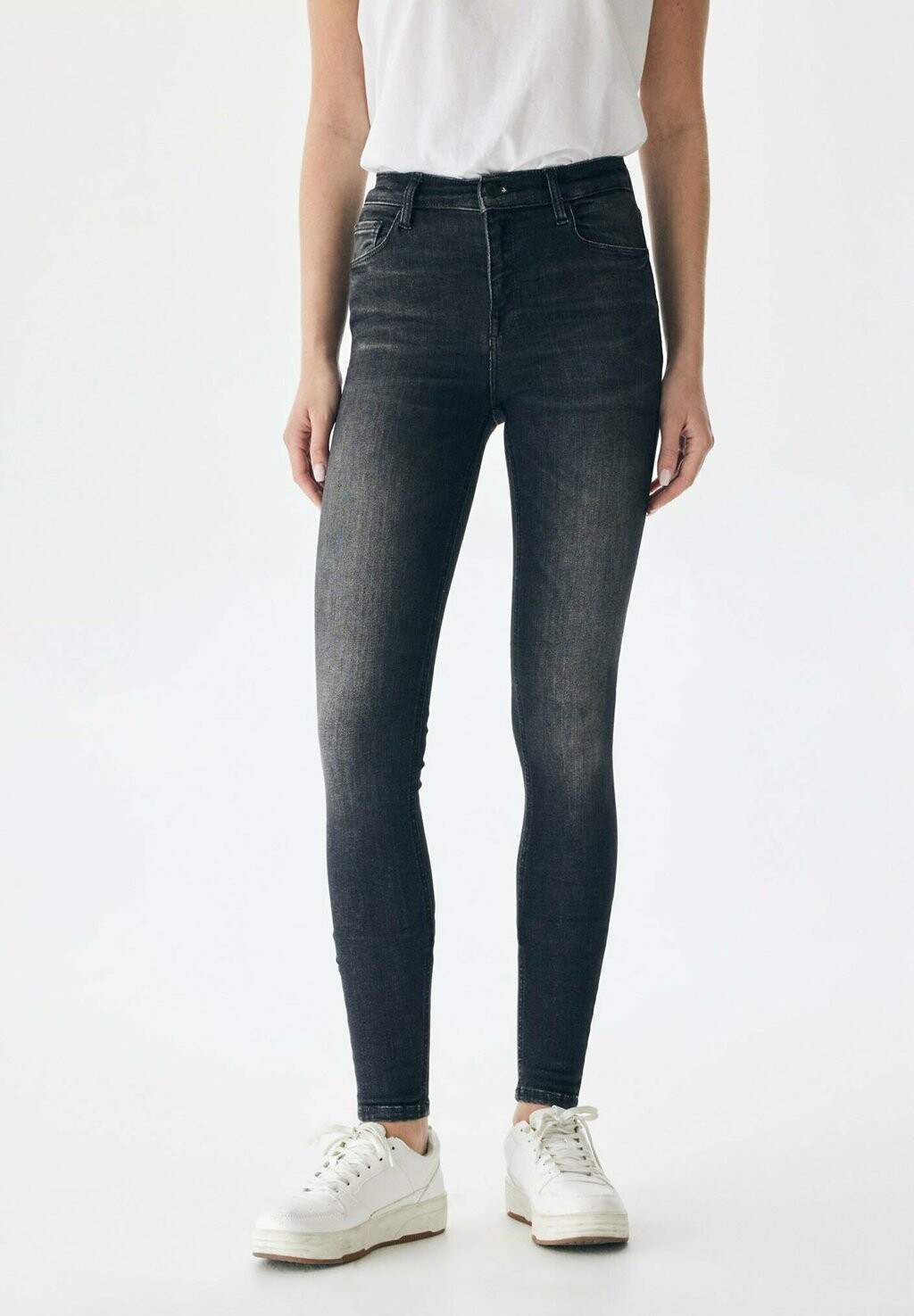 

Джинсы Skinny Fit AMY X ELLERY UNDAMAGED WASH LTB, темно-серый