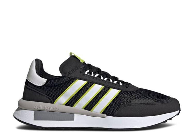 

Кроссовки Adidas RETROSET 'BLACK SOLAR YELLOW', черный
