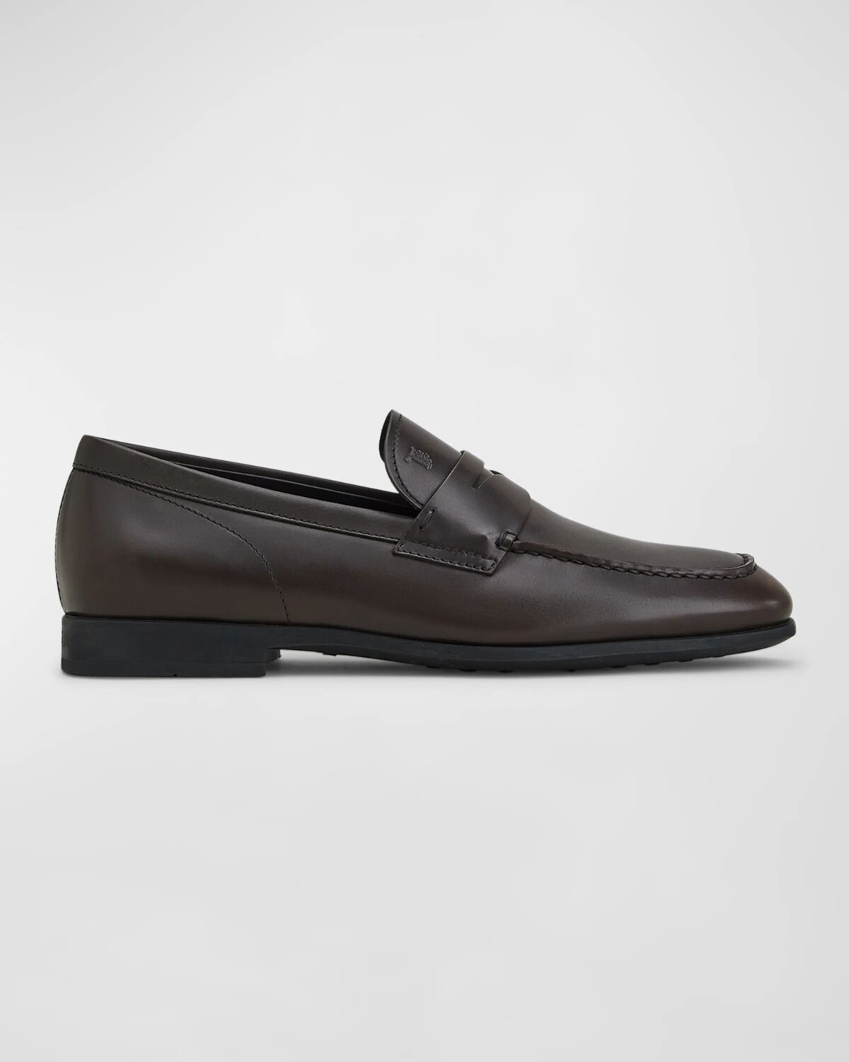 

Мужские пенни-лоферы из гладкой кожи Tod's, цвет Dark Brown