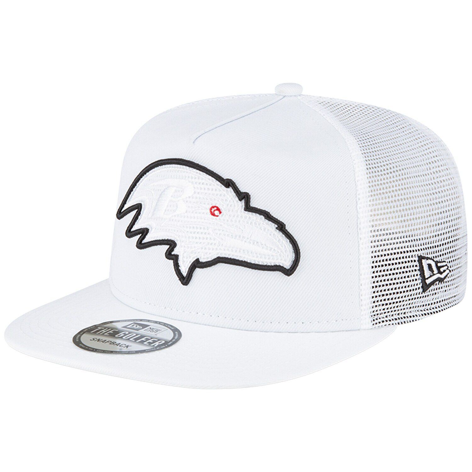 

Мужская бейсболка New Era Baltimore Ravens Whiteout Golfer 9FIFTY Snapback