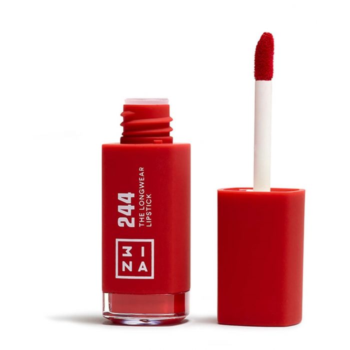 цена Губная помада Labial Líquido The Longwear Lipstick 3Ina, 244 Rojo