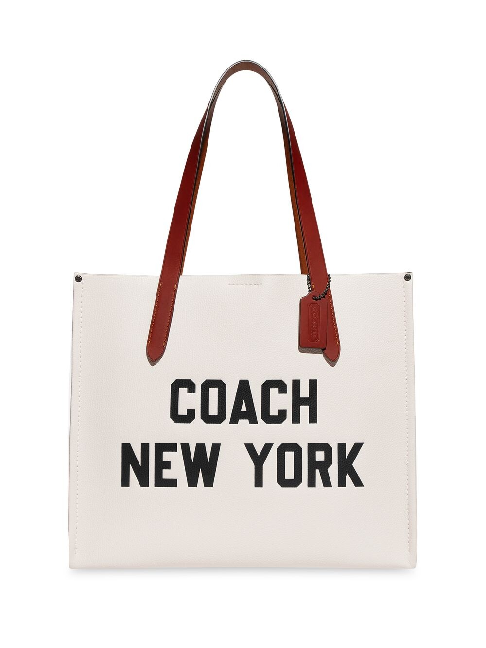 

Сумка-тоут из шагреневой кожи COACH