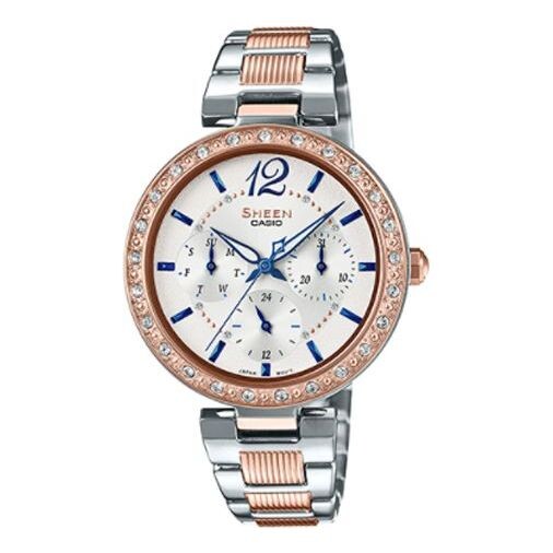 

Часы CASIO SHEENSeries es Rose-Golden Rose Gold Analog, розовый