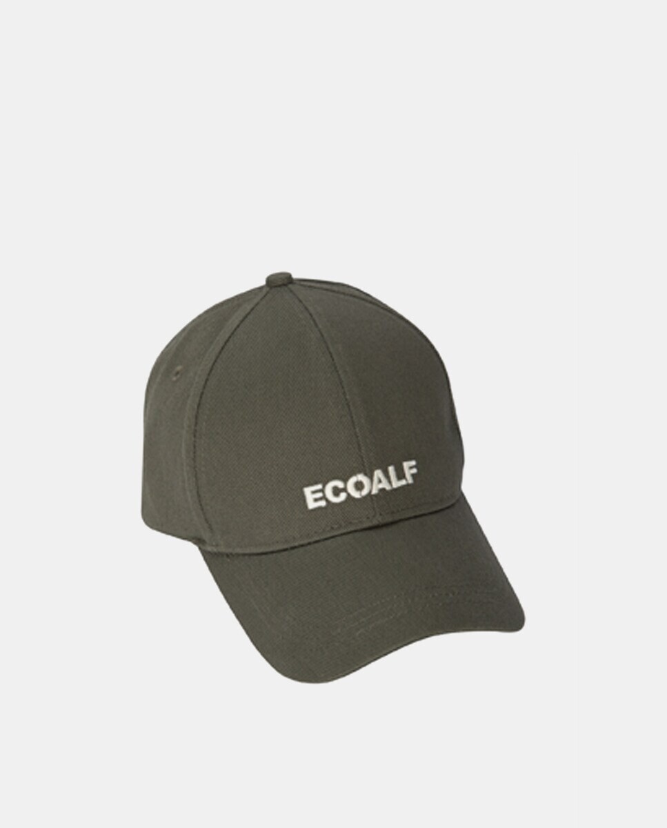

Зеленая кепка из органического хлопка Ecoalf, зеленый