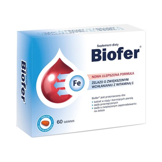 Биофер, биологически активная добавка, 60 таблеток Orkla