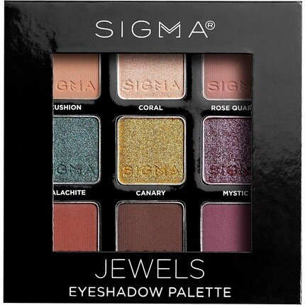 Палитра теней для век Sigma Beauty Jewels