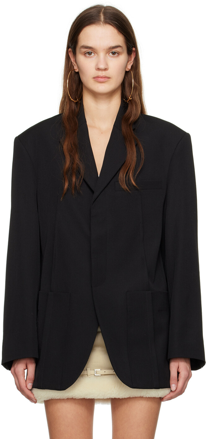 

Черный блейзер Les Classiques 'La Veste d'Homme' Jacquemus
