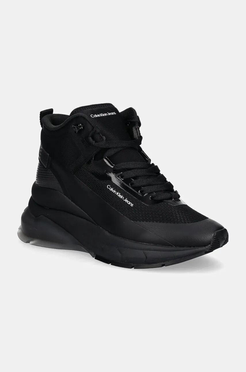 

Кроссовки Calvin Klein Jeans WEDGE RUNNER LACE UP IN MIX, черный