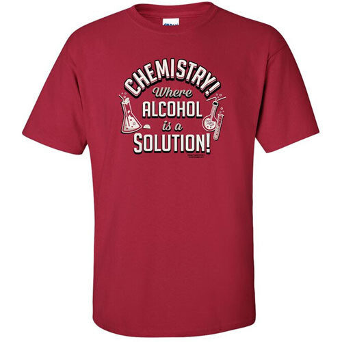 

Аксессуары OffWorld Designs OffWorld Designs T-Shirt: Chemistry Alcohol (2XL)