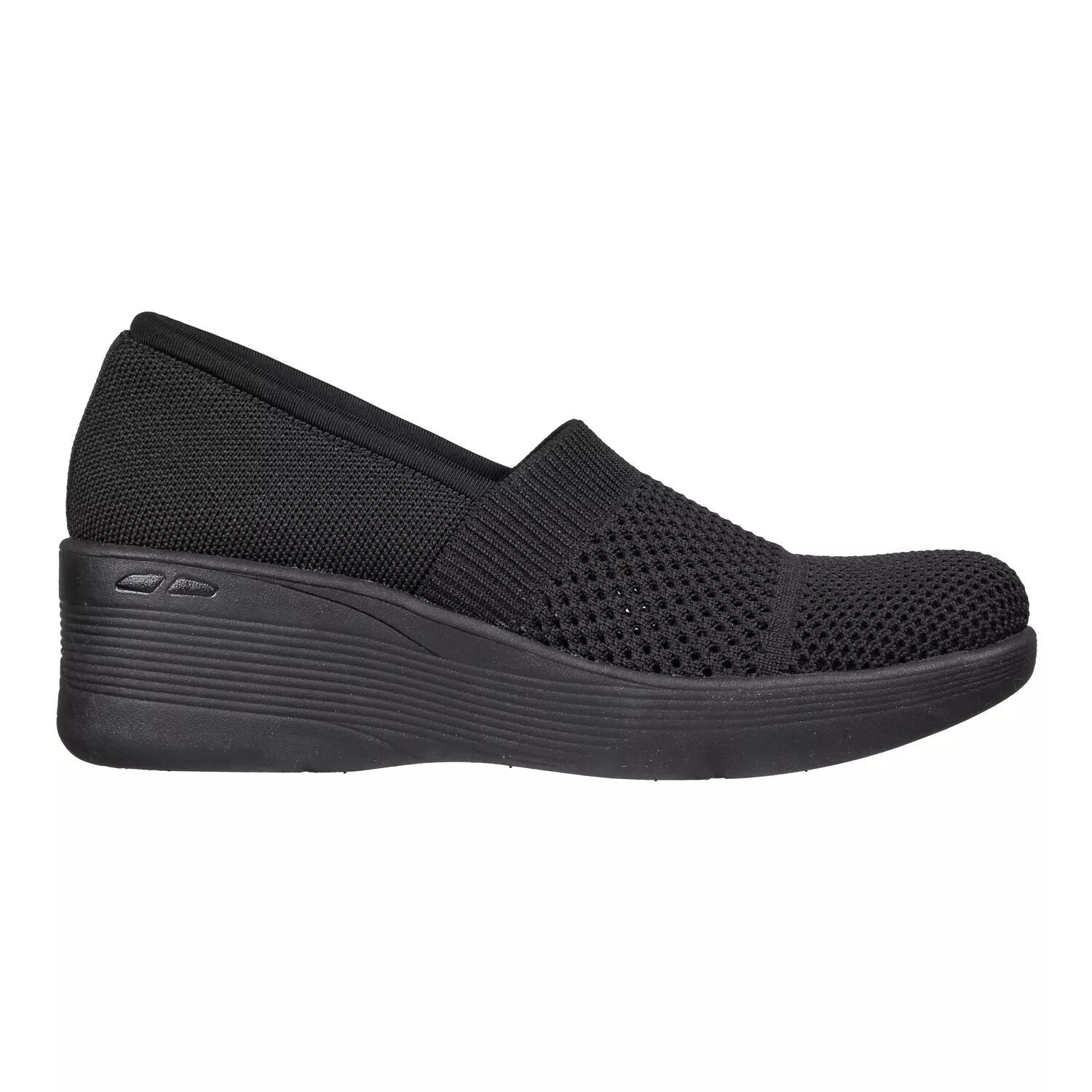 

Женские слипоны на танкетке Skechers Pier Lite Wow Factor Skechers, черный