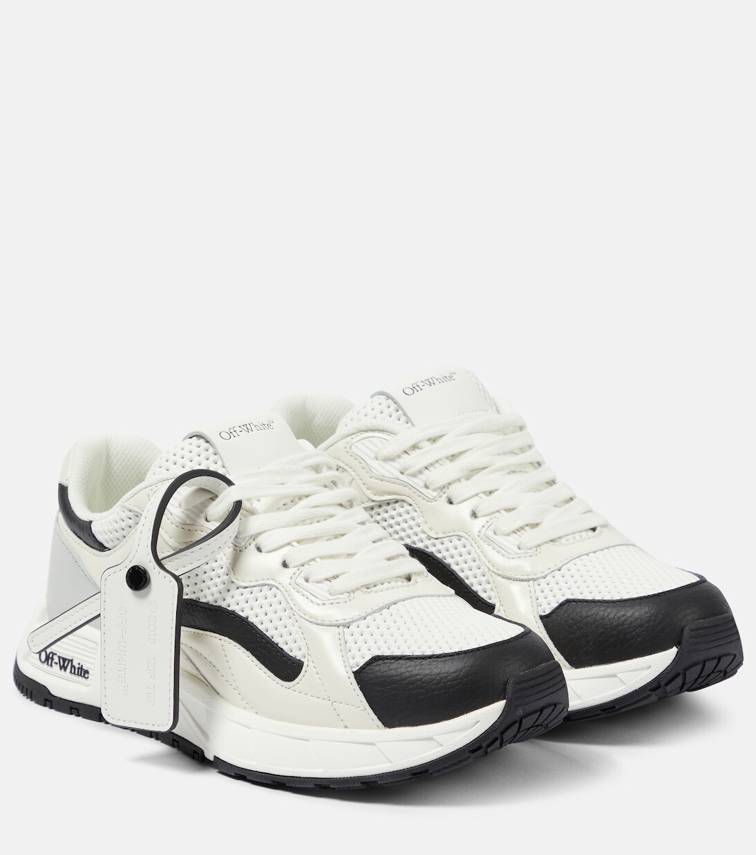 

Кожаные кроссовки kick off Off-White, мультиколор