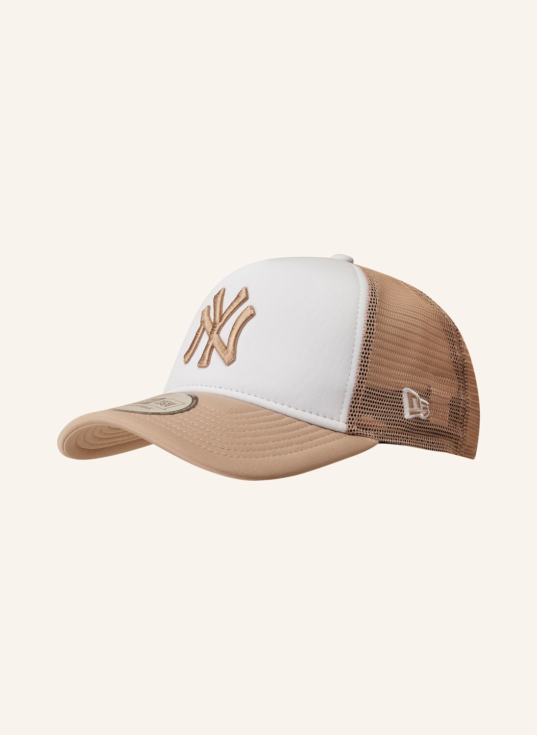 

Кепка дальнобойщика мировой серии New Era, бежевый