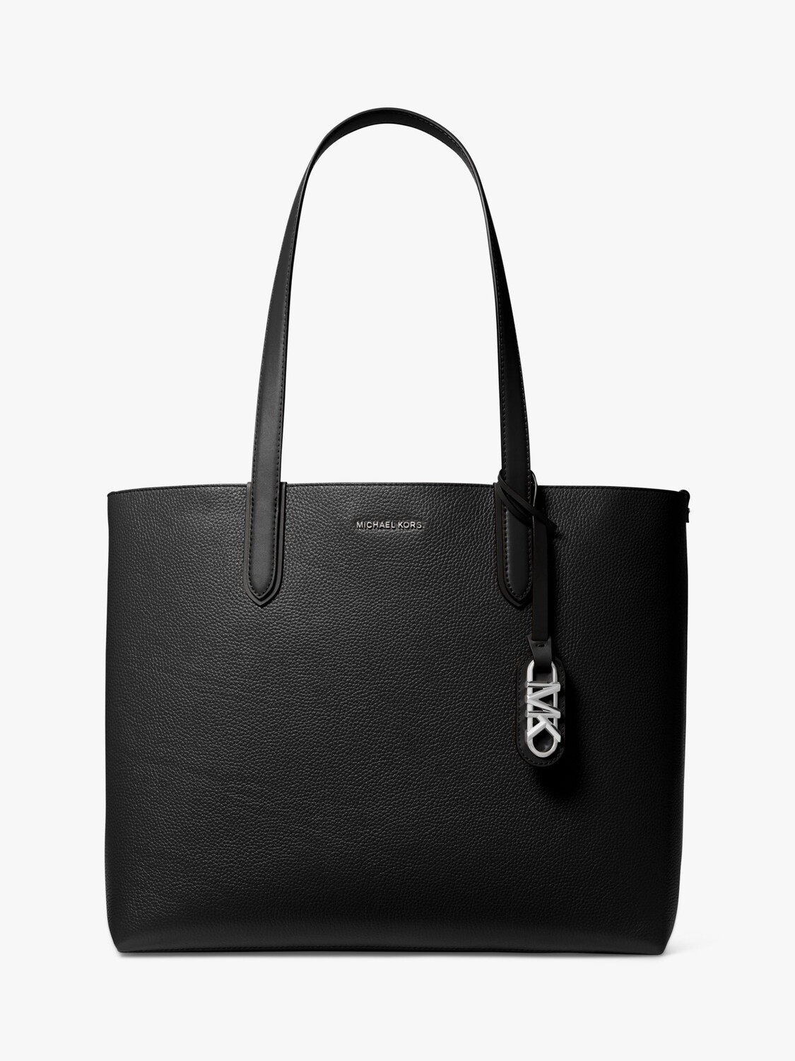 

Кожаная большая сумка Michael Kors Eliza, черная, Черный