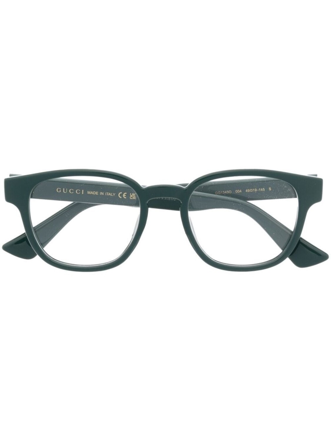 

Очки в квадратной оправе Gucci Eyewear, зеленый