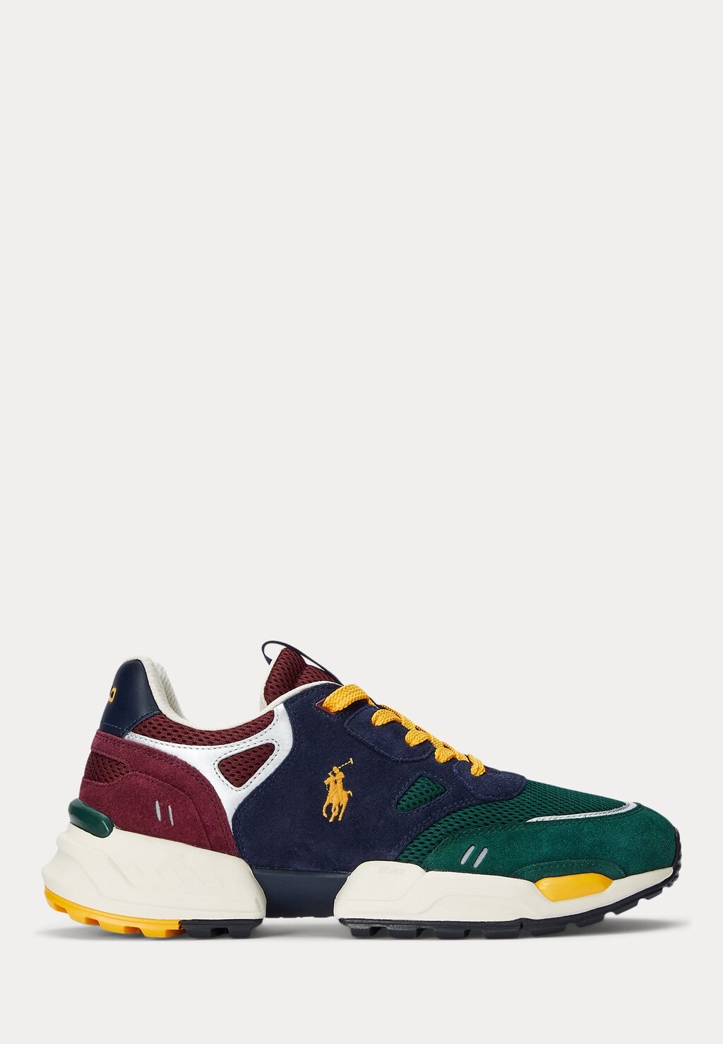 

Кроссовки JOGGER SUEDE & MESH SNEAKER Polo Ralph Lauren, мультиколор