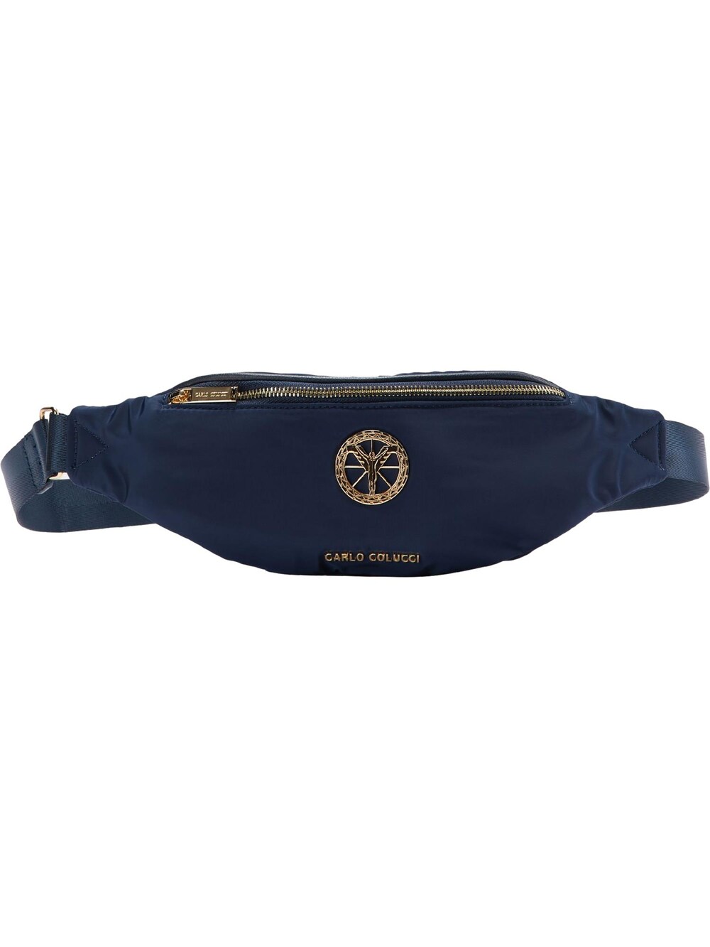 Поясная сумка Carlo Colucci, темно-синий поясная сумка carlo gattini 7013 01