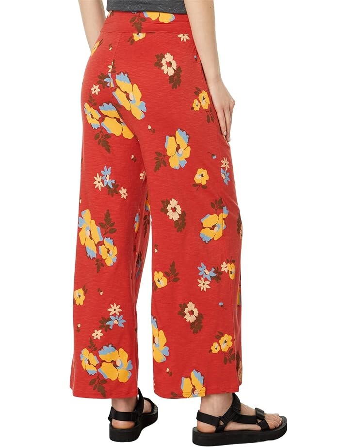 

Брюки Toad&Co Chaka Wide Leg Pants, цвет Winterberry Floral Print
