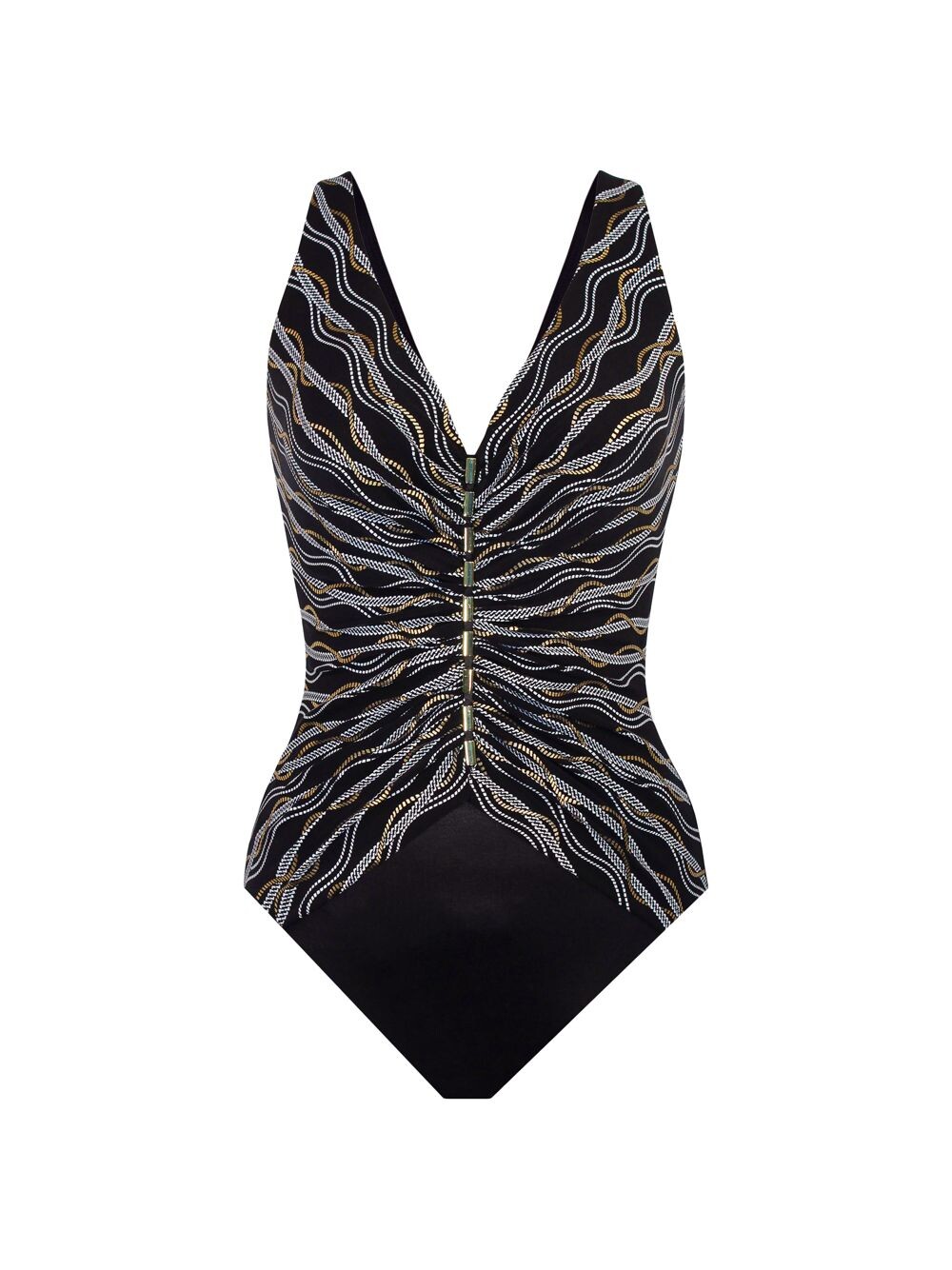 

Linked In Charmer Цельный купальник Miraclesuit Swim, черный