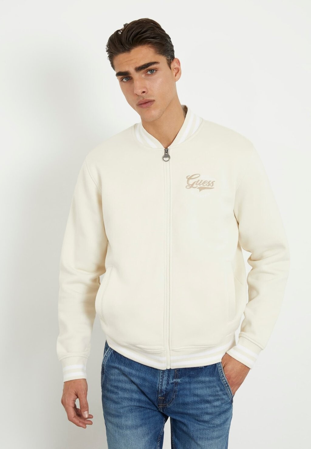 

Толстовка RÜCKSEITIGES LOGO Guess, цвет creme