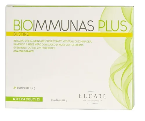 

Bioimmunas Plus 24 пакетика, добавка для иммунной защиты Eucare