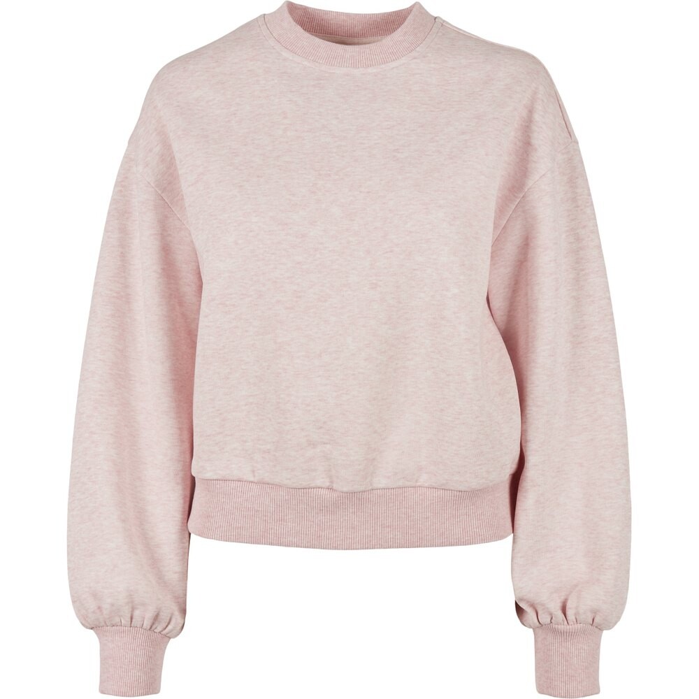 

Толстовка Urban Classics Oversized Col Rond, розовый