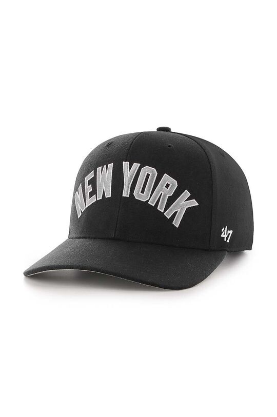 

Бейсболка с добавлением хлопка MLB New York Yankees 47brand, черный