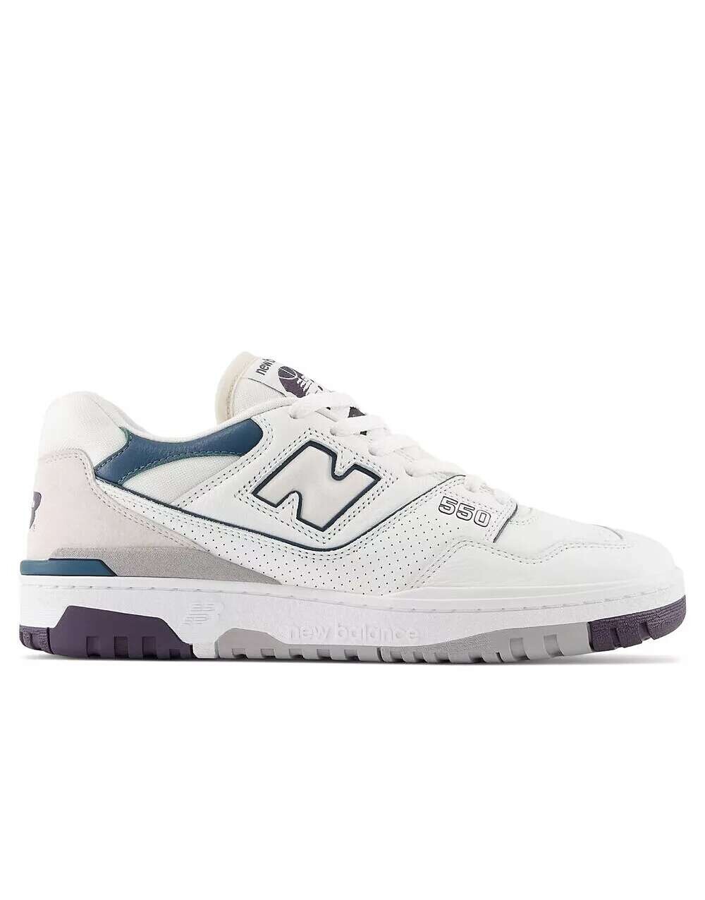 

Белые кроссовки New Balance 550, Белый