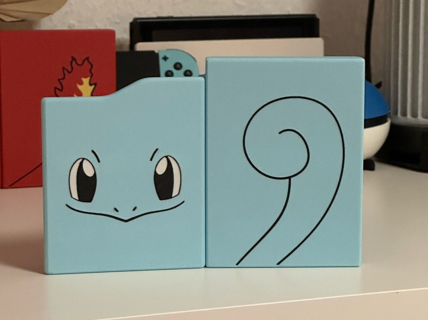 

Pokedex Squirtle Schiggy Pokemon Nintendo Switch игры держатель игровой коробки для игр чехол POKEBALL