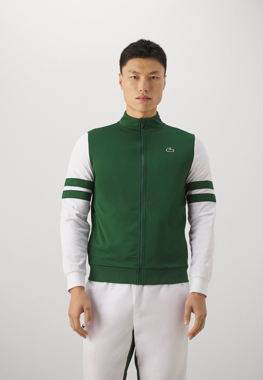 

Спортивная куртка Zip-Up Jacket Tc Lacoste, цвет green/white