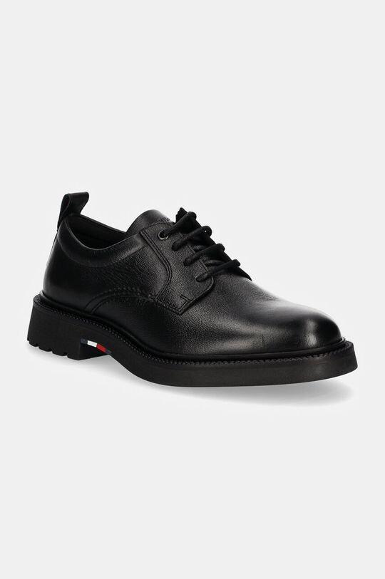 

Кожаные туфли HILFIGER COMFORT LWT LTH SHOE Tommy Hilfiger, черный