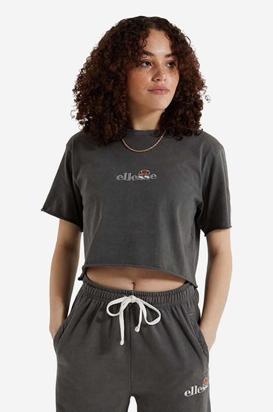 

Хлопковая футболка Ellesse, серый