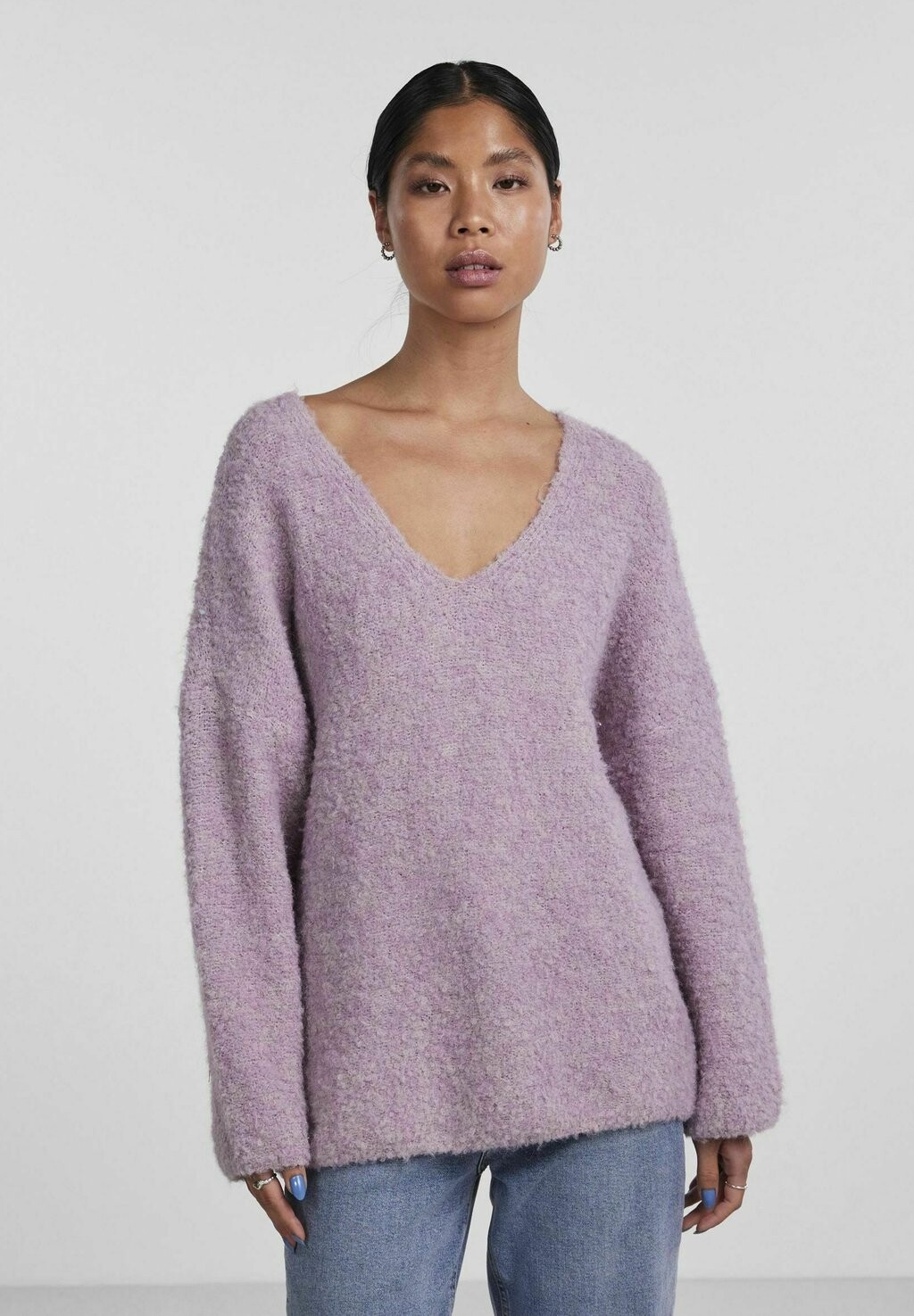 

Свитшот Pieces FIKA, цвет dawn pink