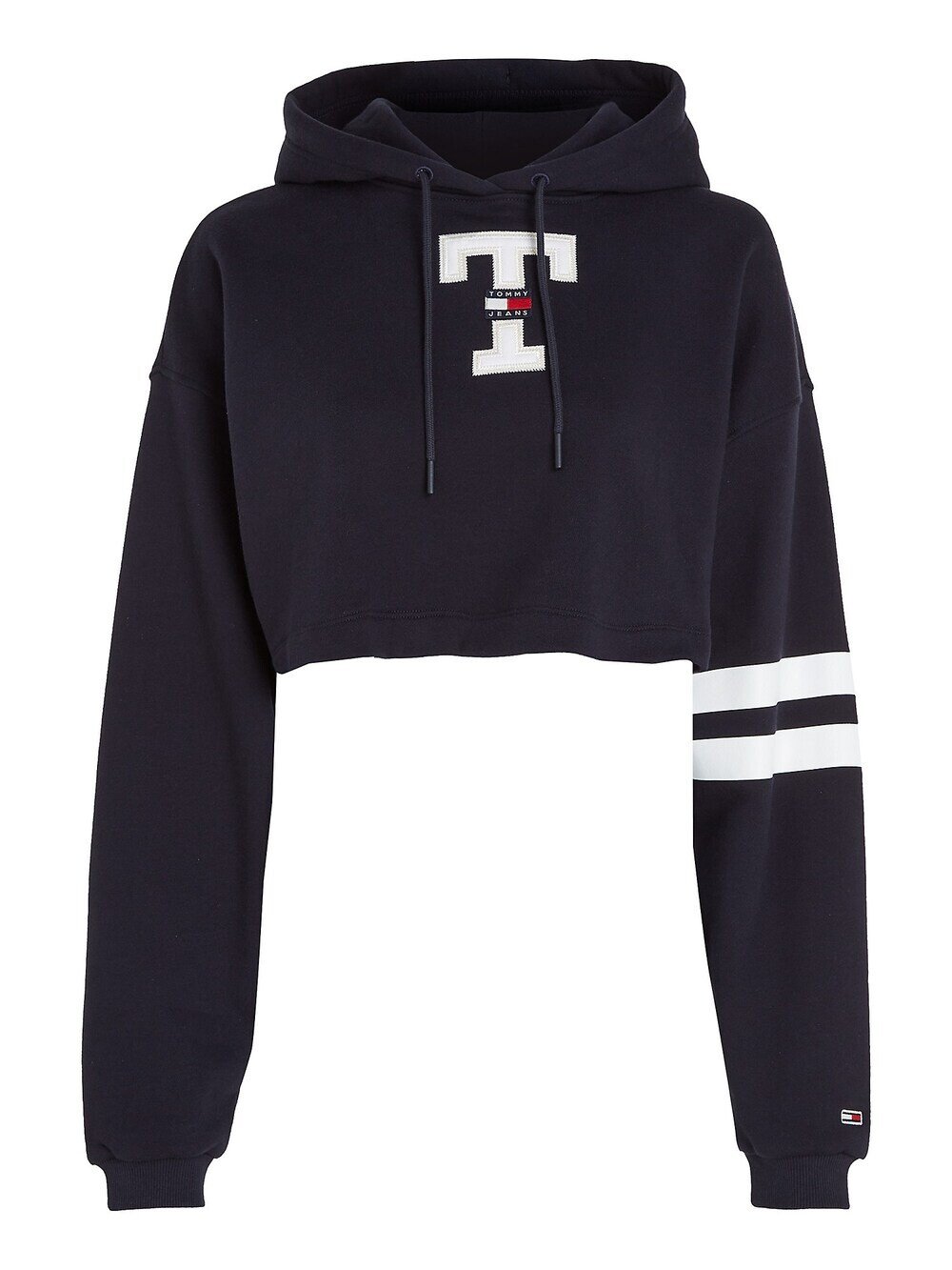 

Толстовка Tommy Jeans Letterman, ночной синий