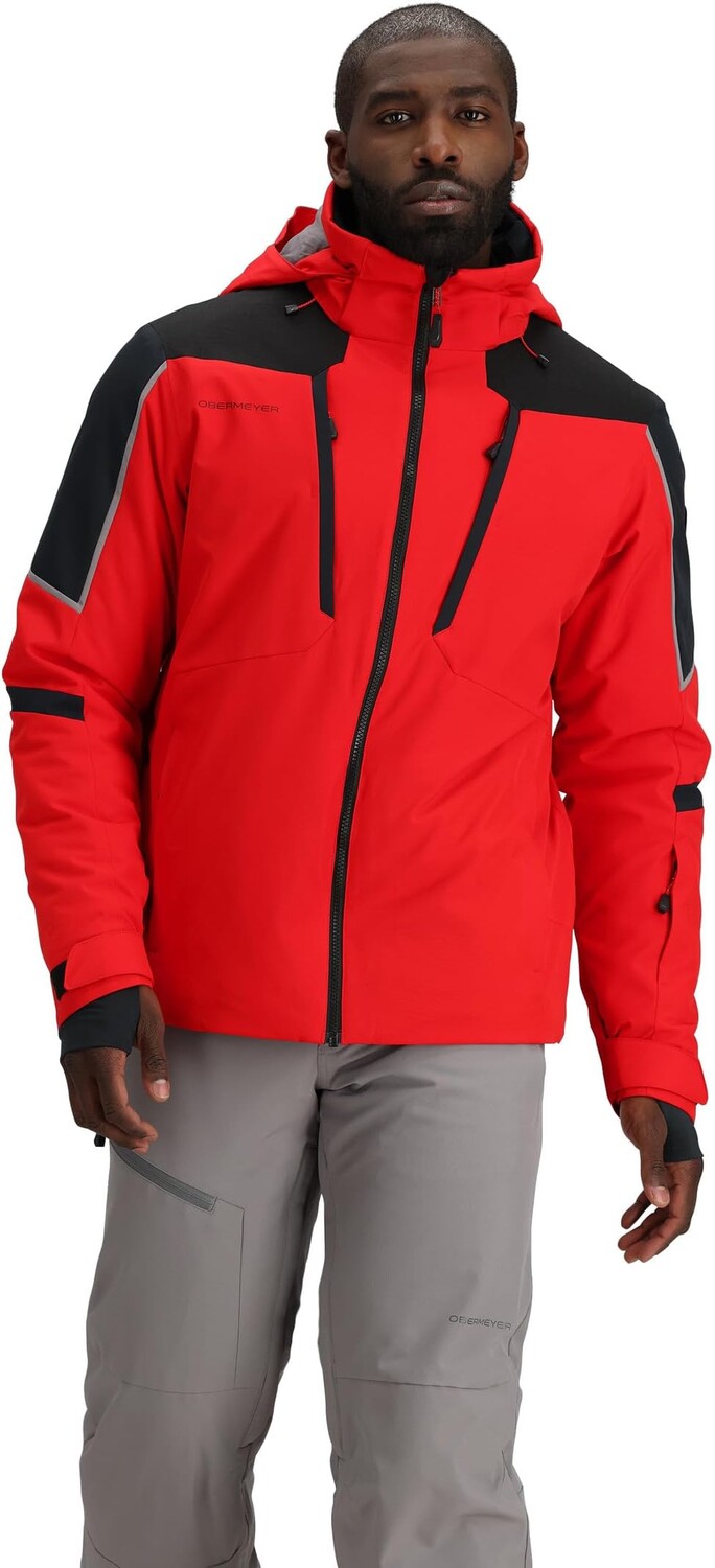 

Куртка Big & Tall Foundation Jacket Obermeyer, цвет Brakelight
