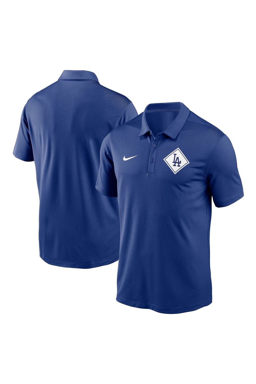 

Франшиза Fanatics Los Angeles Dodgers Diamond Icon Nike Polo Nike, синий